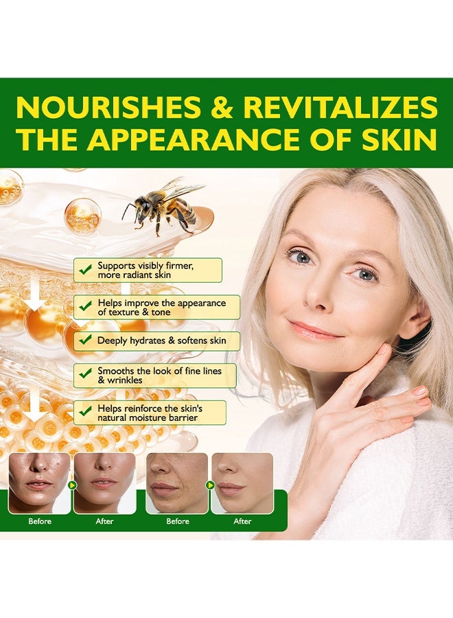 Elaimei Bee Venom Skin Restoration Cream, Bee Venom Concentrated Cream, Bee Venom Wart Removal Cream, Wart Removal Freezer, Wart Removal Cream, Skin Tag Removal, Painless Removal Of Skin Tags And Moles, 120G - Image 2